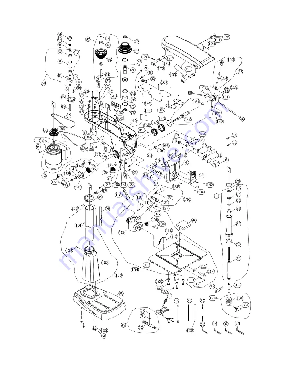 Jet 716200 Operating Instructions And Parts Manual Download Page 19