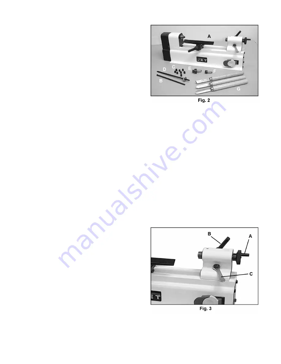 Jet JPL-358 Owner'S Manual Download Page 6