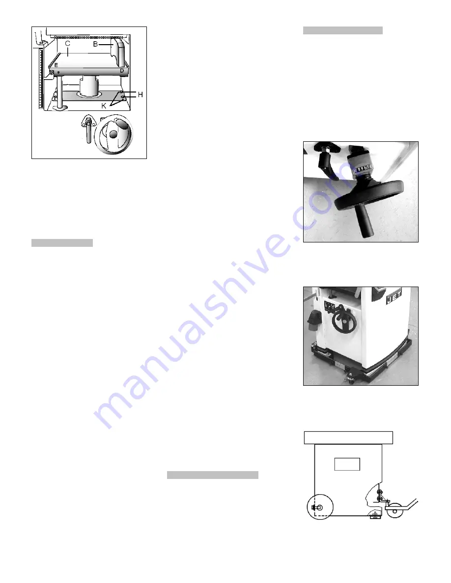 Jet JPT-260 Operating Instructions Manual Download Page 10