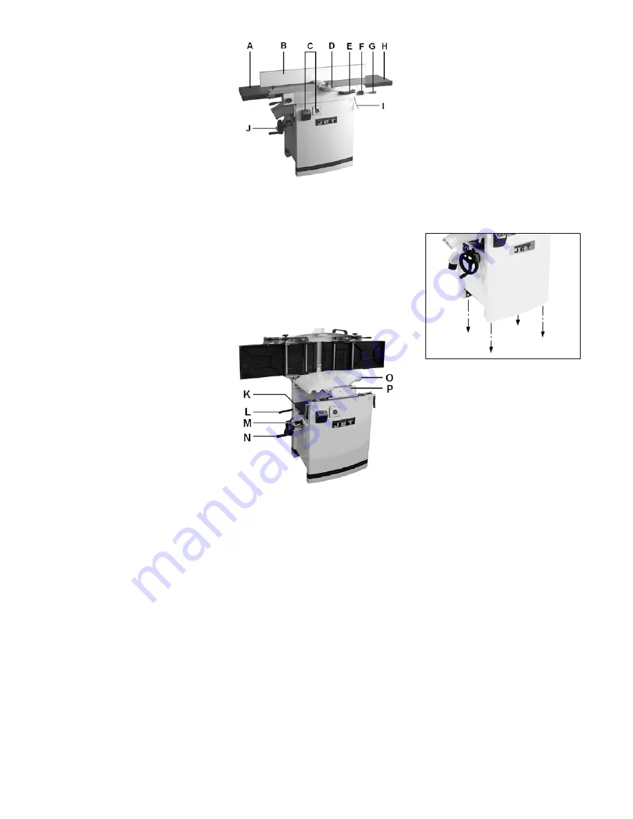 Jet JPT-260 Operating Instructions Manual Download Page 24