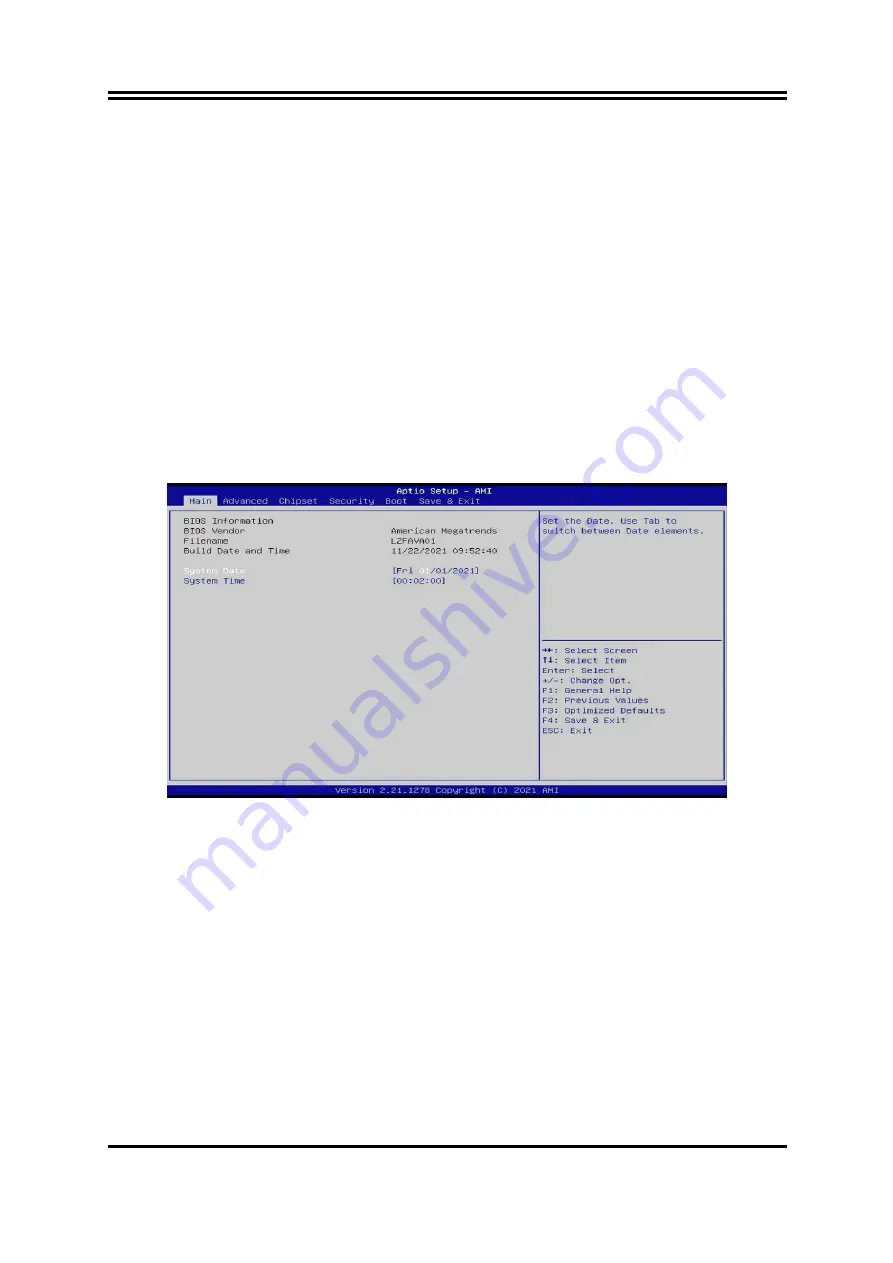 JETWAY HPC150R-DCP1135G7 Series User Manual Download Page 28