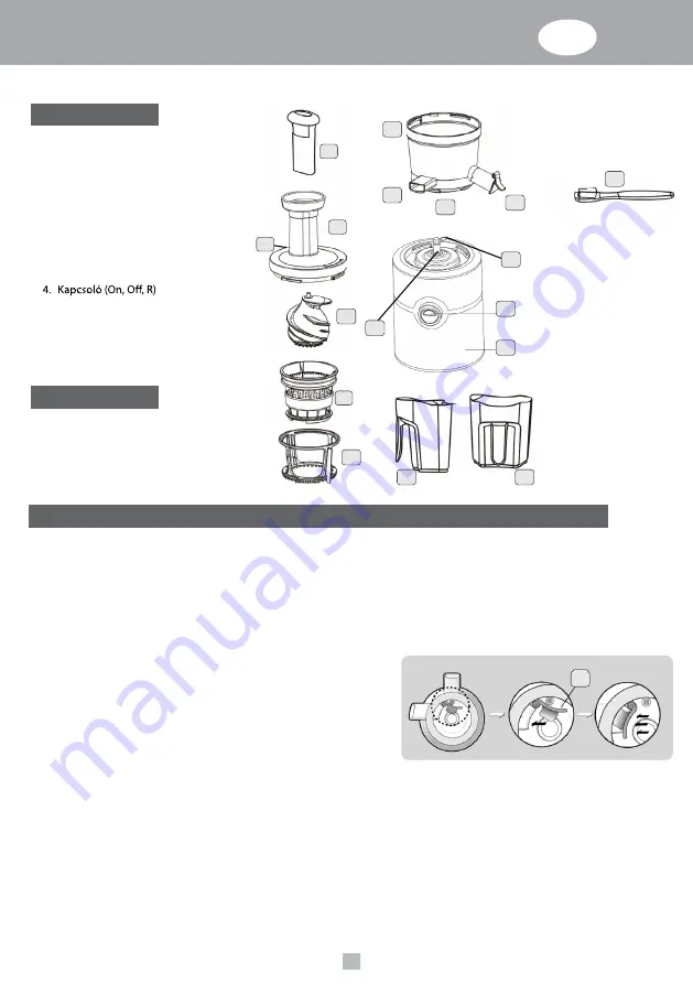 JEWEL Perfect Juicer PJ500 Скачать руководство пользователя страница 28