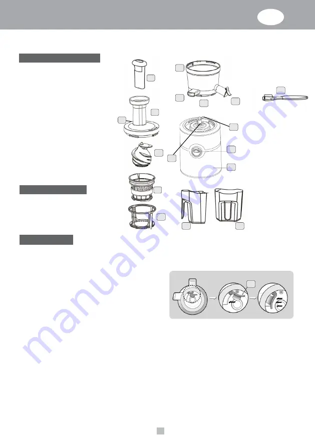 JEWEL Perfect Juicer PJ500 Operating Instructions Manual Download Page 32