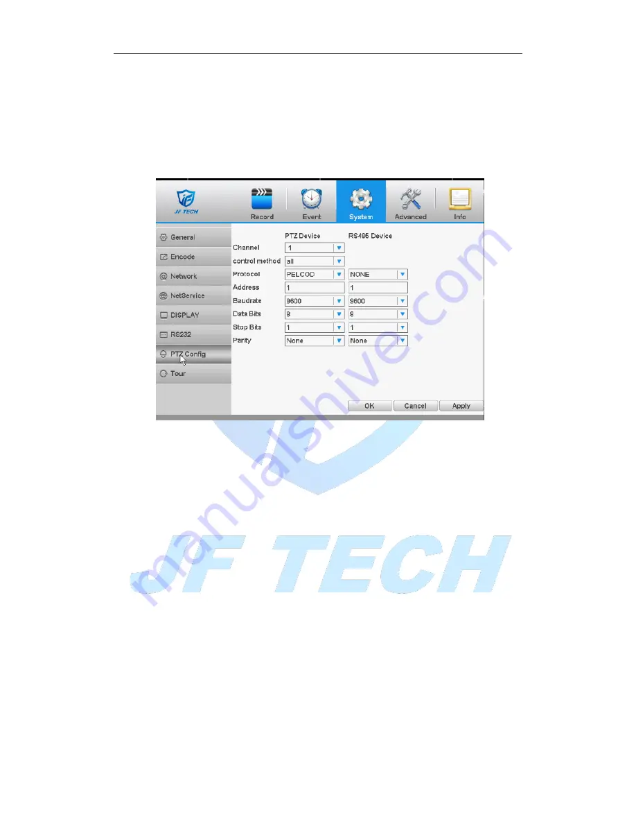 JF TECH JRC-27F Manual Download Page 55