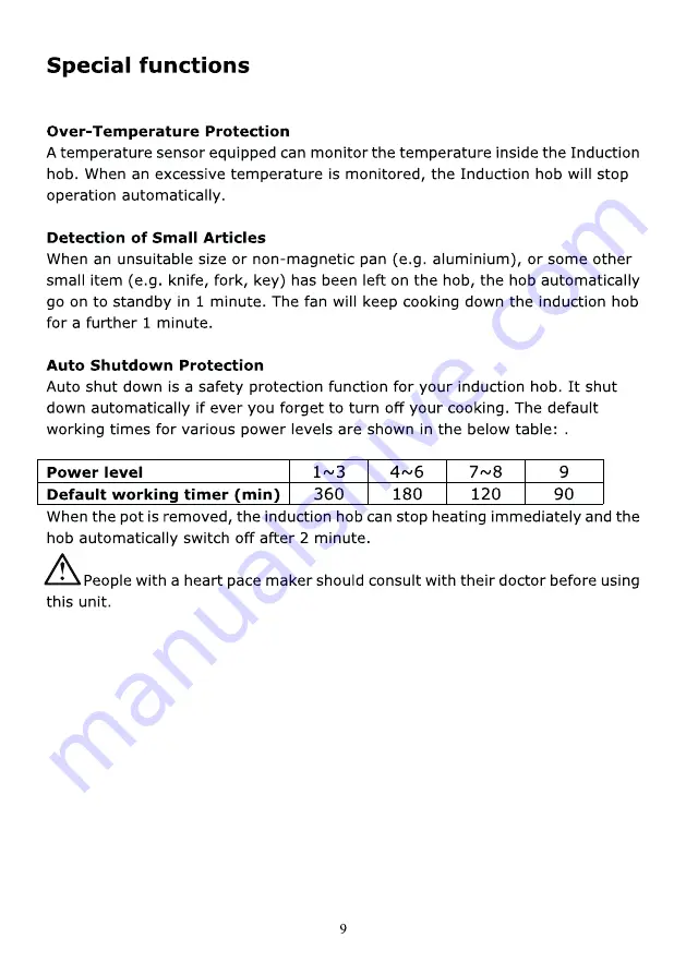 JG 8682858970456 Instruction Manual Download Page 9