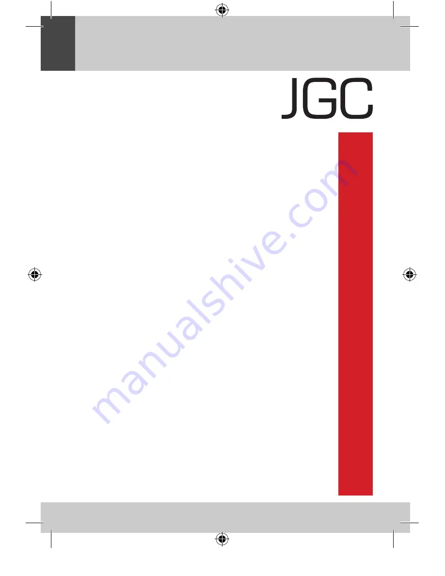 JGC JGC-ML-400 Скачать руководство пользователя страница 22