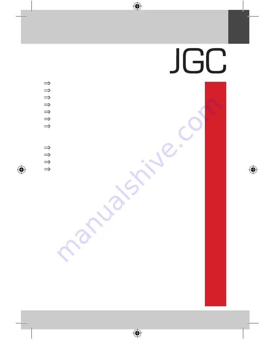 JGC JGC-ML-400 Скачать руководство пользователя страница 23