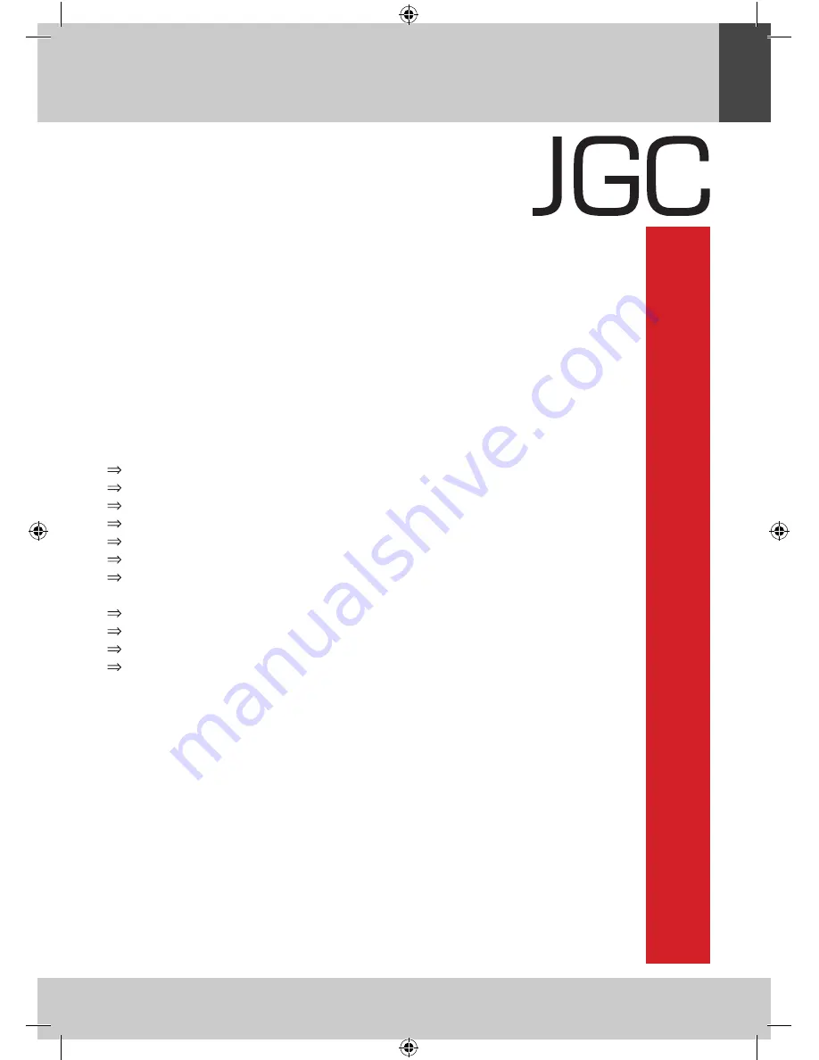 JGC JGC-RRMP-670 USB Скачать руководство пользователя страница 21