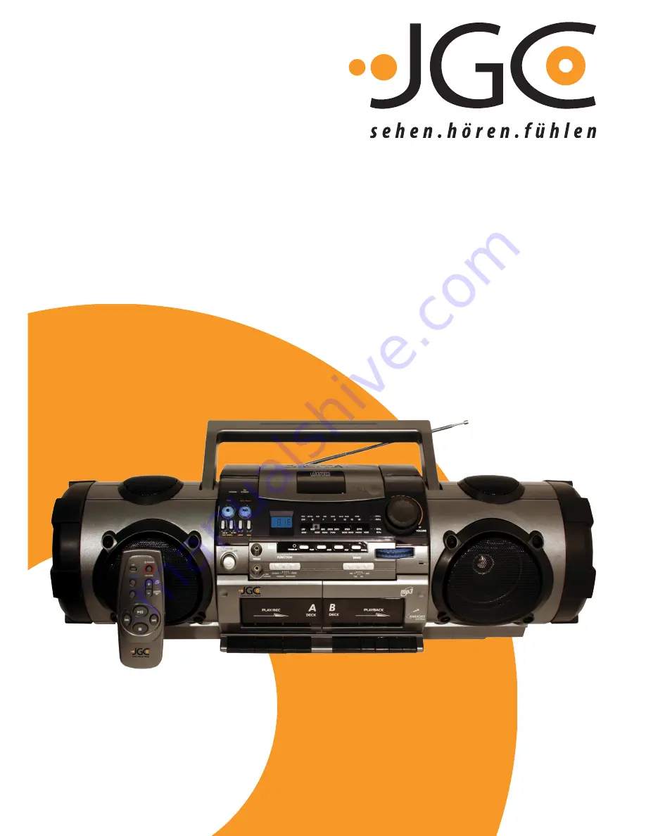 JGC RRMP 3500 User Manual Download Page 1