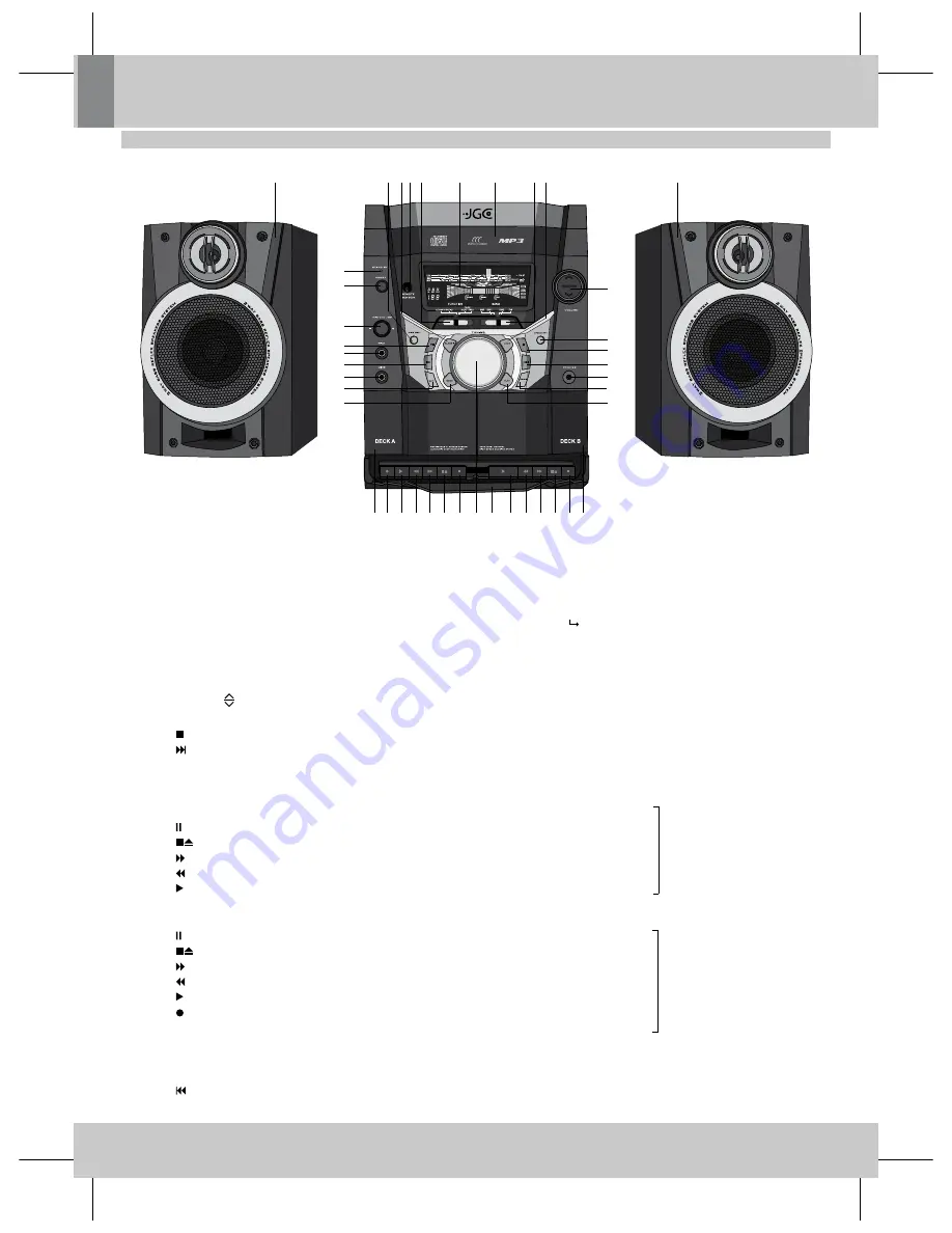 JGC TCD-629 Скачать руководство пользователя страница 4