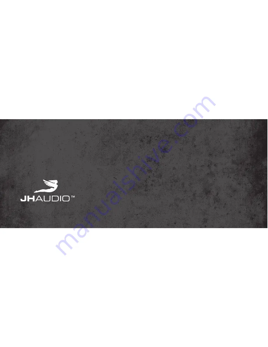 JH Audio Pro Music Series Owner'S Manual Download Page 16