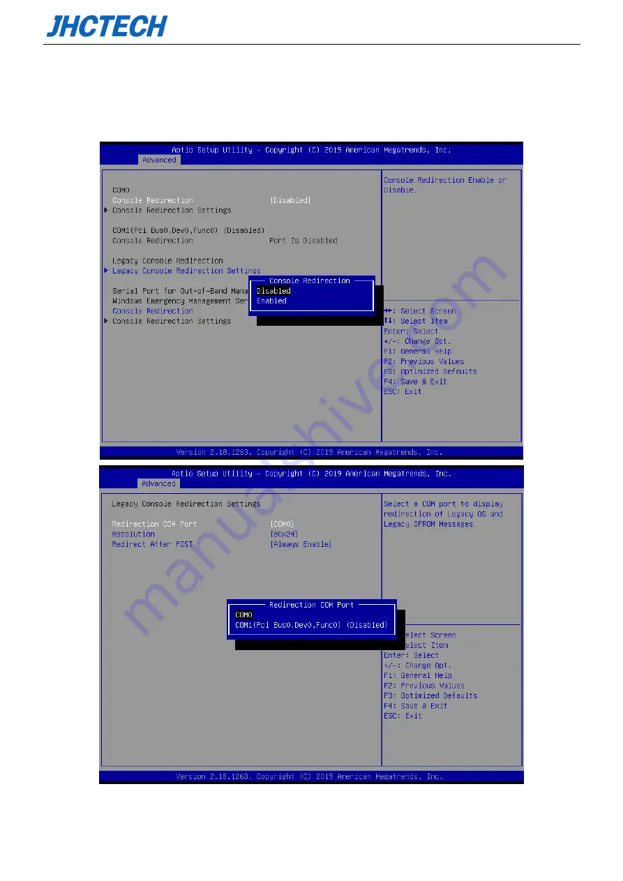 JHCTech KMDA-3820 Скачать руководство пользователя страница 61