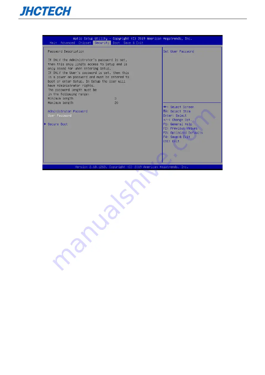 JHCTech KMDA-3820 User Manual Download Page 74