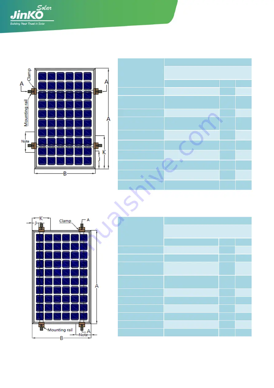 Jinko Solar JKM M-60 Series Скачать руководство пользователя страница 13