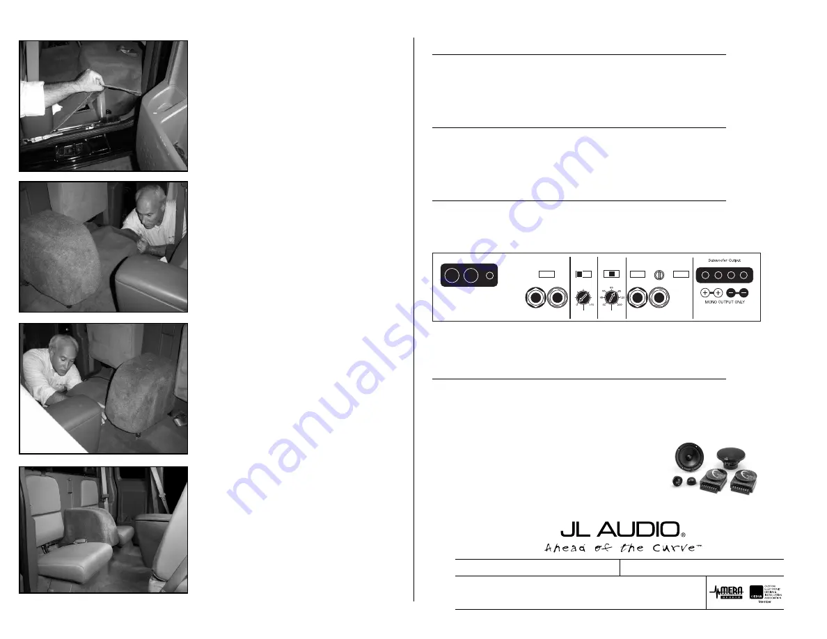 JL Audio Stealthbox SB-D-DAKCC/10W3v3 Installation Manual Download Page 3