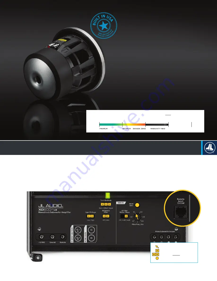 JL Audio W7AE Owner'S Manual Download Page 12