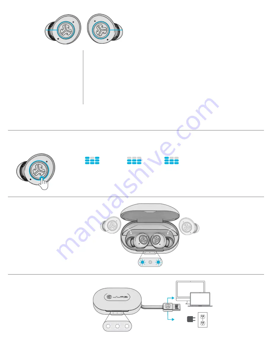 JLab JBUDS AIR PRO Manual Download Page 2