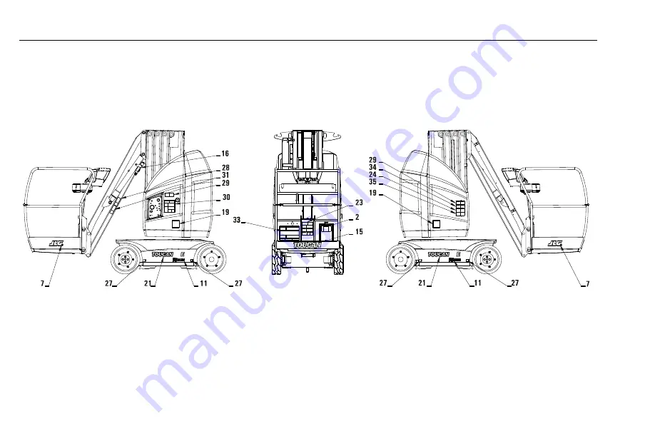 JLG TOUCAN 10E Скачать руководство пользователя страница 46