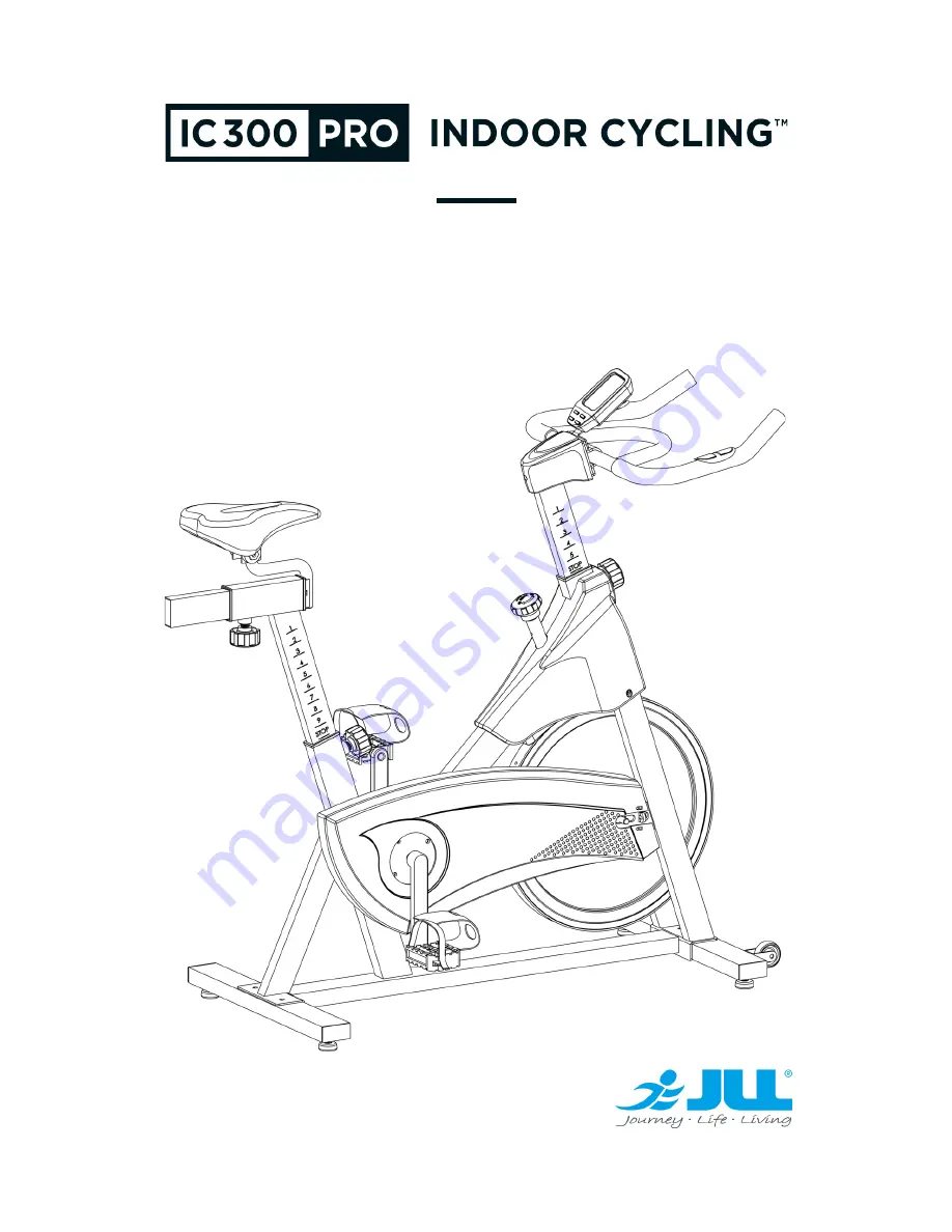 JLL Indoor Cycling IC300 Pro Manual Book Download Page 1