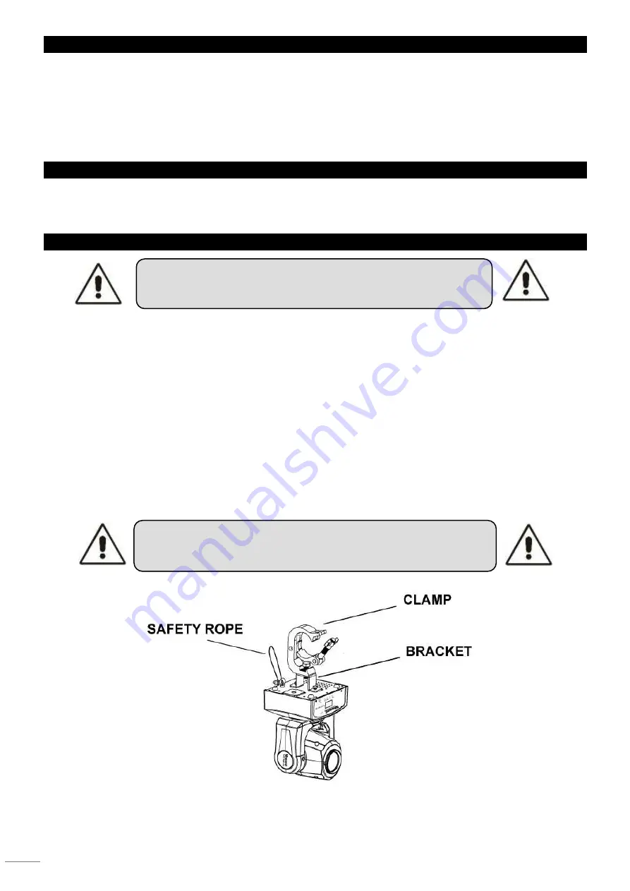 Jmaz Lighting CRAZY BEAM 40 FUSION Скачать руководство пользователя страница 3