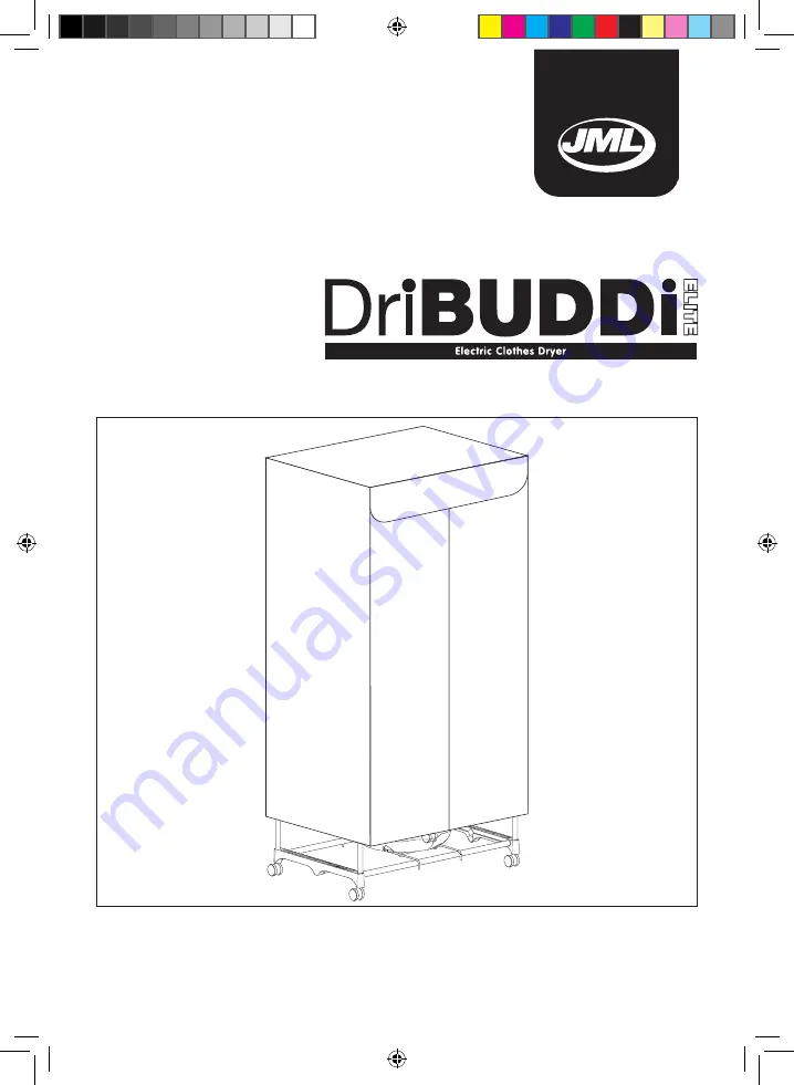 JML DriBUDDI Elite Instructions Manual Download Page 1