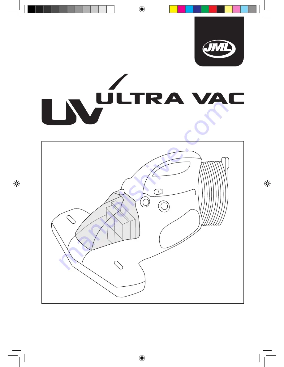 JML Ultra Vac Скачать руководство пользователя страница 1