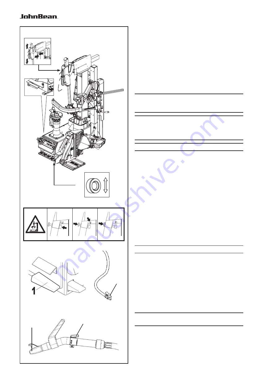 John Bean T7300 Operator'S Manual Download Page 36