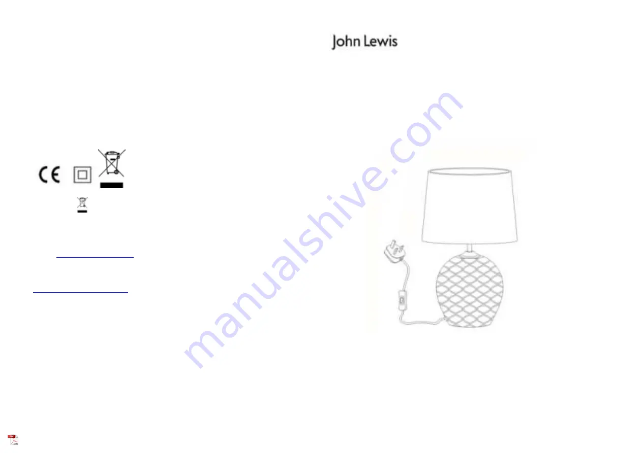 John Lewis Abigail User Manual Download Page 1