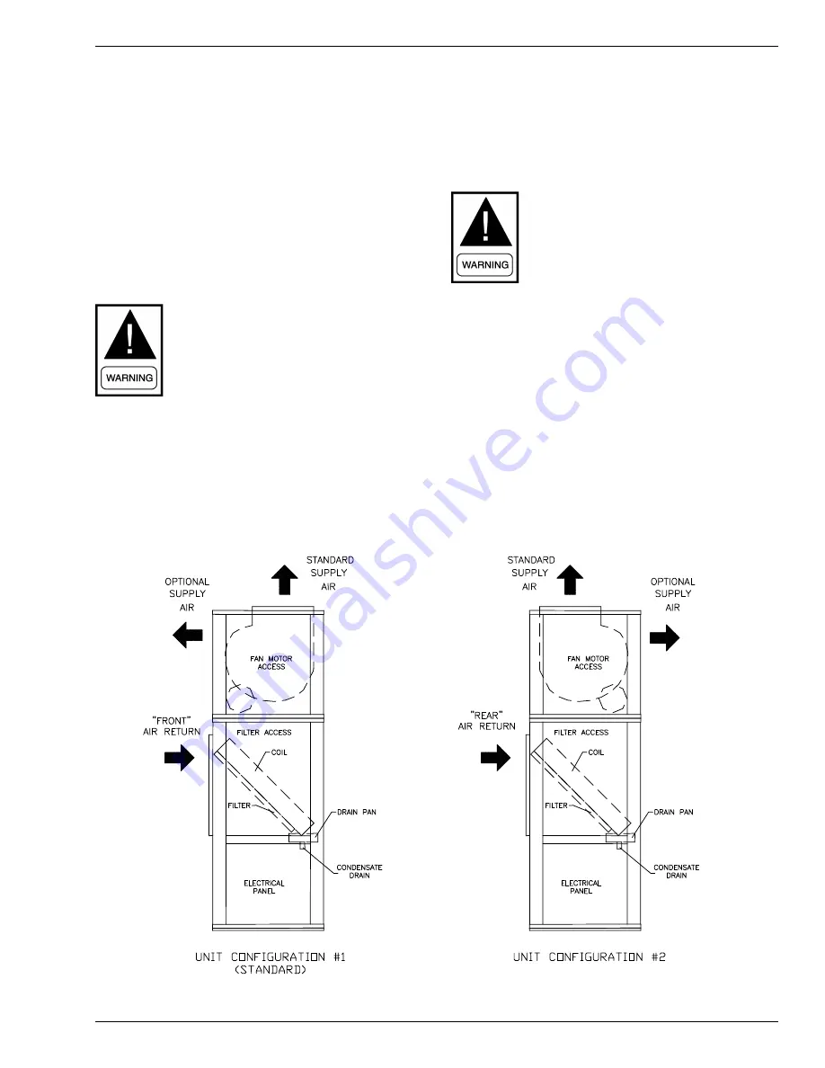 Johnson Controls CSV060B-240B Installation Instructions Manual Download Page 11