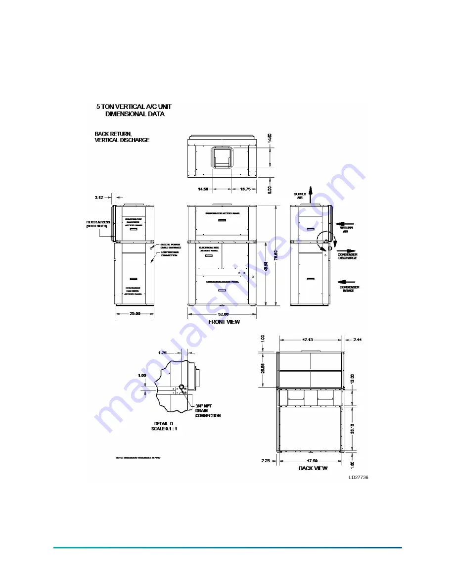 Johnson Controls D Series Installation, Operation And Maintenance Manual Download Page 47