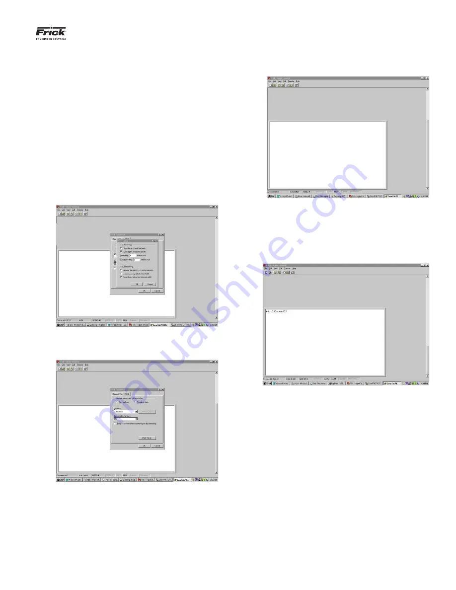 Johnson Controls Frick QUANTUM LX Setup Download Page 57