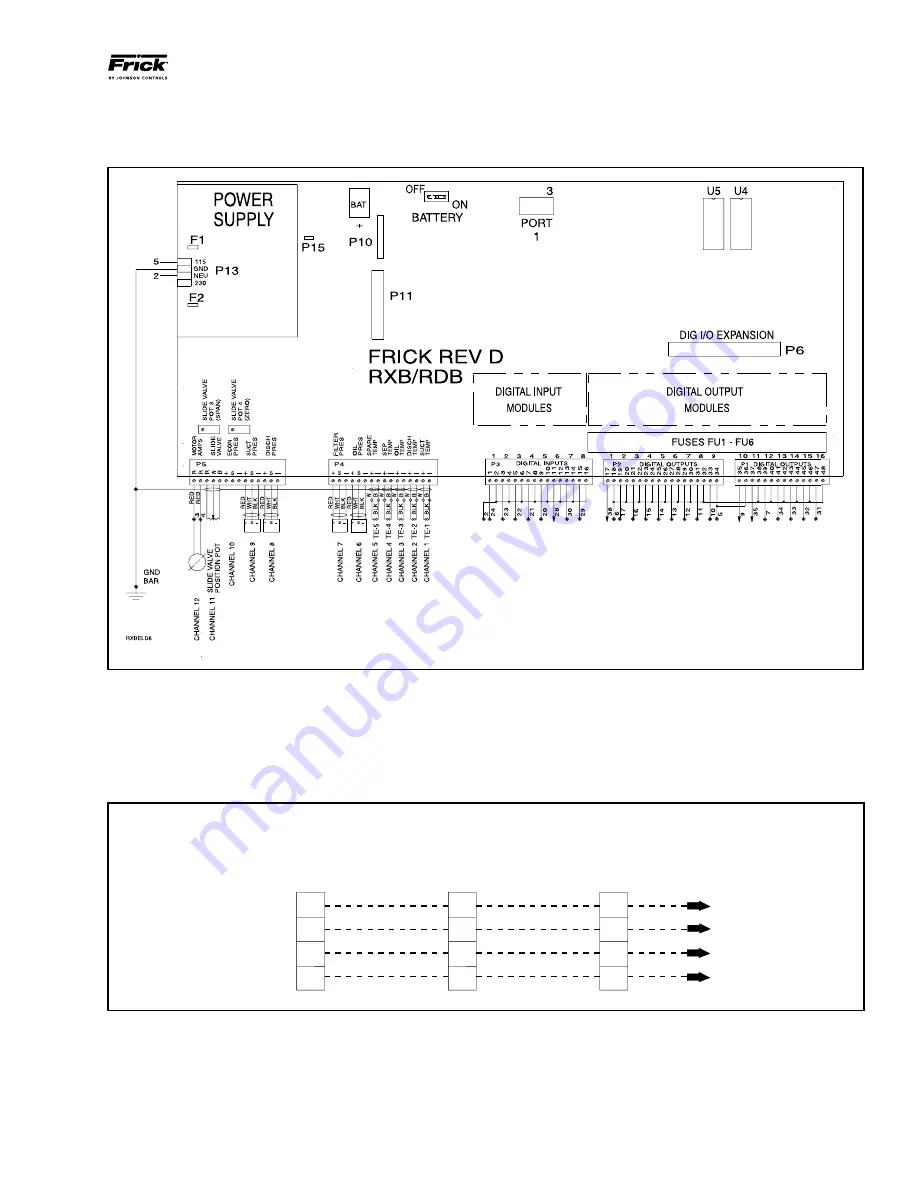 Johnson Controls Frick RXB Plus 12 Installation Operation & Maintenance Download Page 55