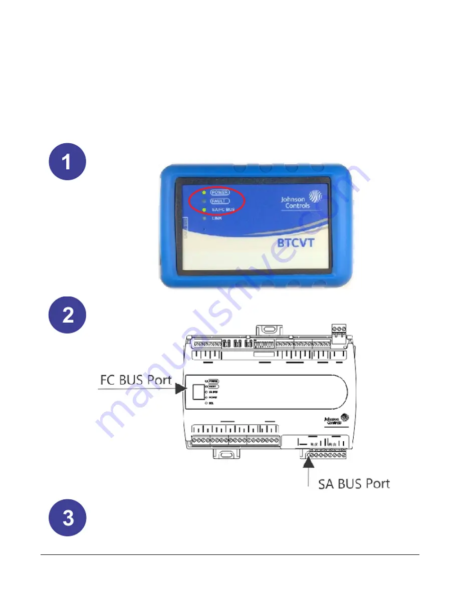 Johnson Controls FX-BTCVT Series Commissioning Manual Download Page 3