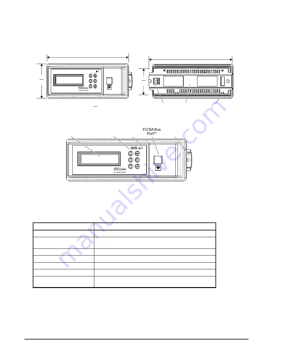 Johnson Controls FX-DIS1710-0 Скачать руководство пользователя страница 6