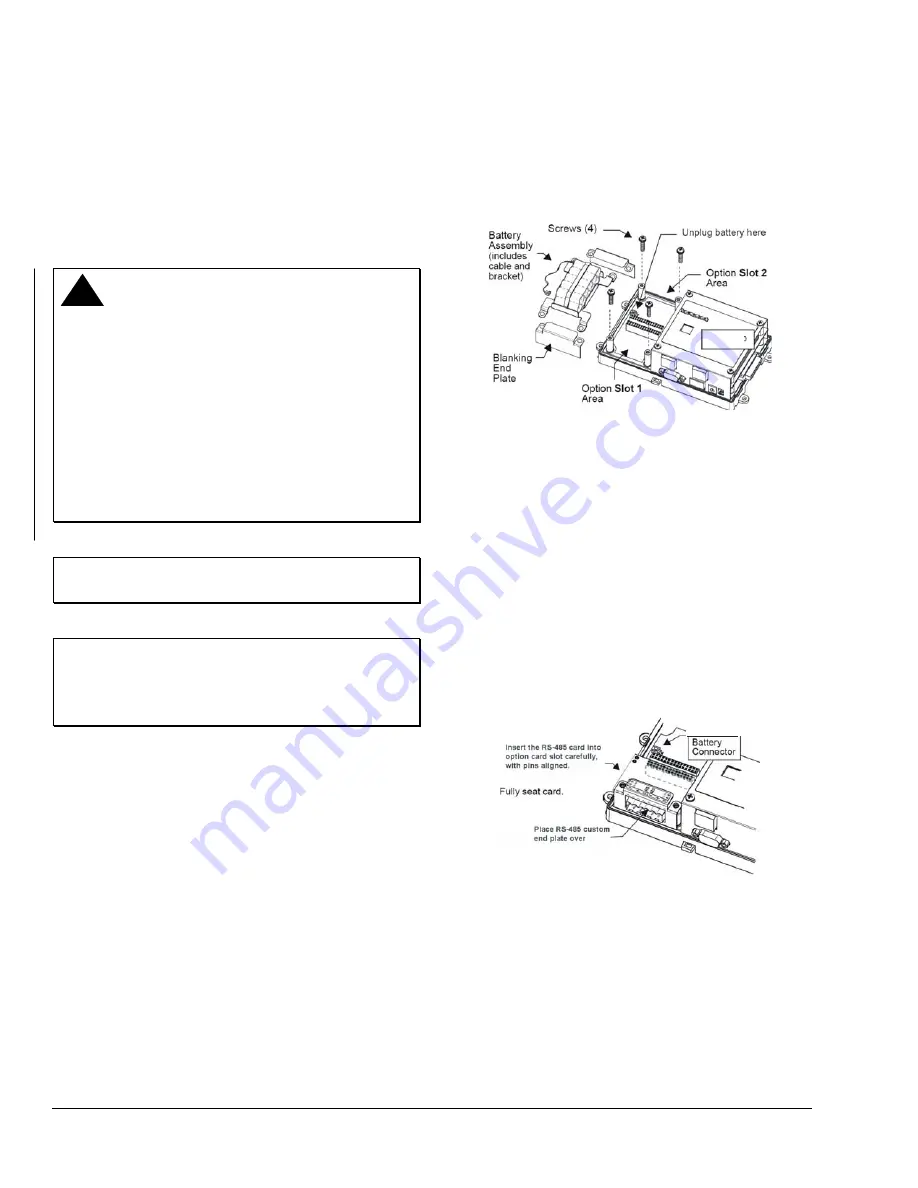 Johnson Controls FX Supervisory Controller RS-485 Card Скачать руководство пользователя страница 2