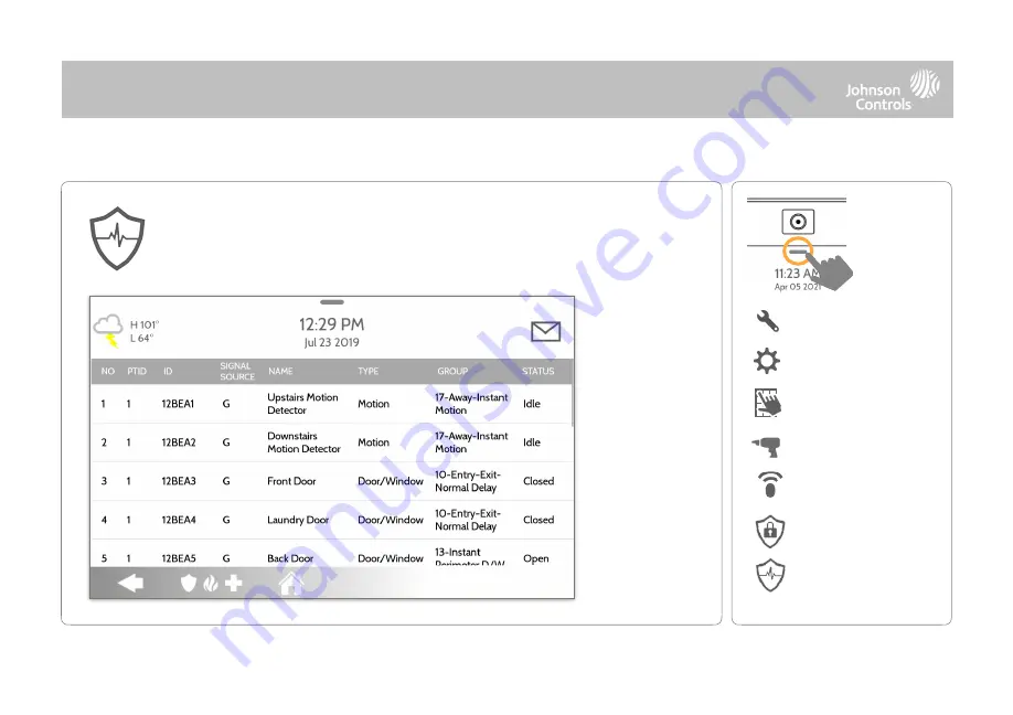 Johnson Controls IQ Panel 4 Installation Manual Download Page 86