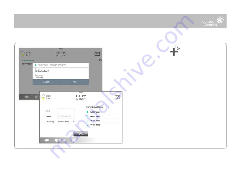 Johnson Controls IQ Panel 4 Installation Manual Download Page 109