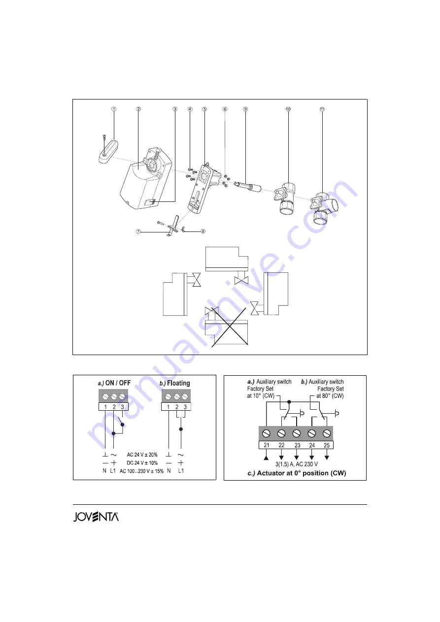 Johnson Controls Joventa BAS1(S) Installation Instructions Manual Download Page 3