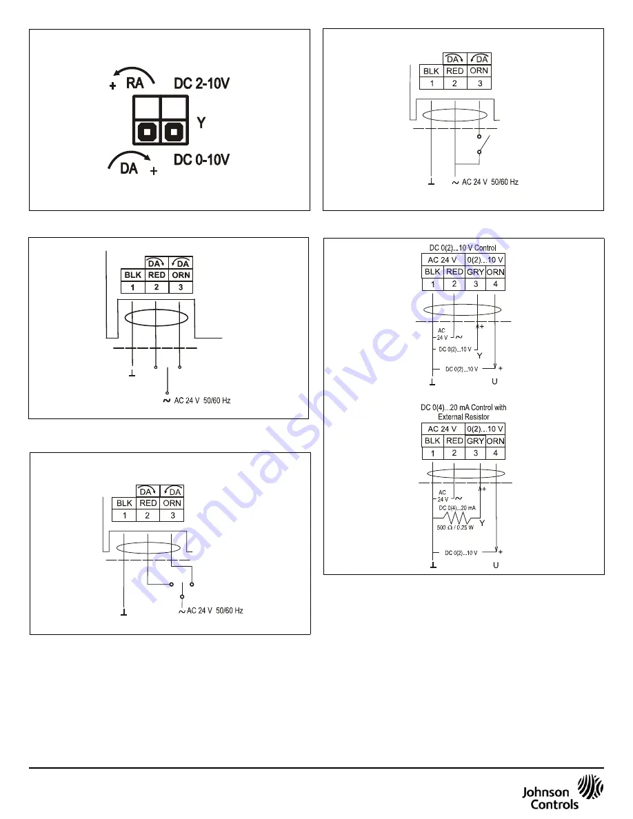 Johnson Controls M9102-AGA-1S Installation Instructions Manual Download Page 2