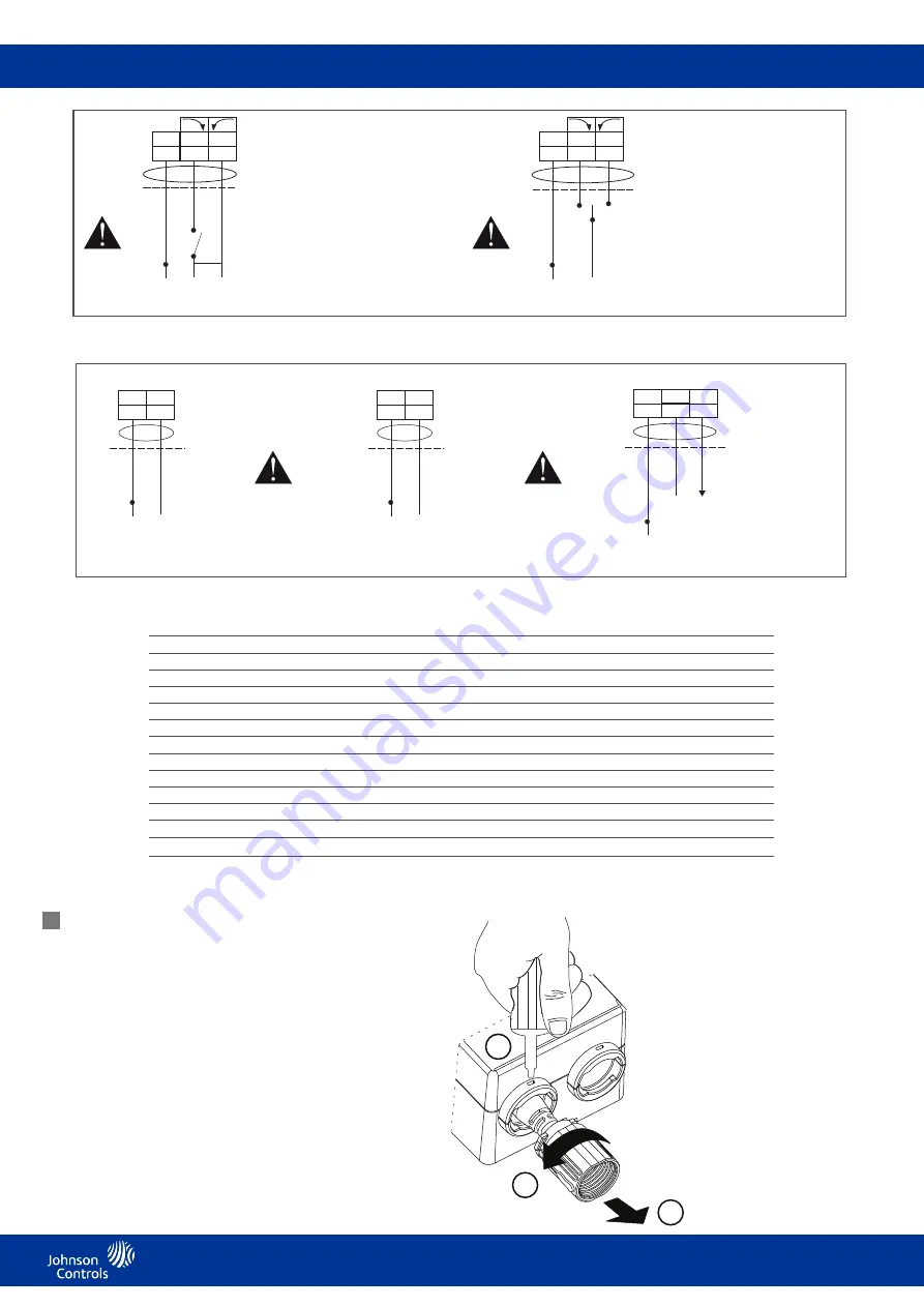 Johnson Controls M9308- AUA-1Z Installation Manual Download Page 5