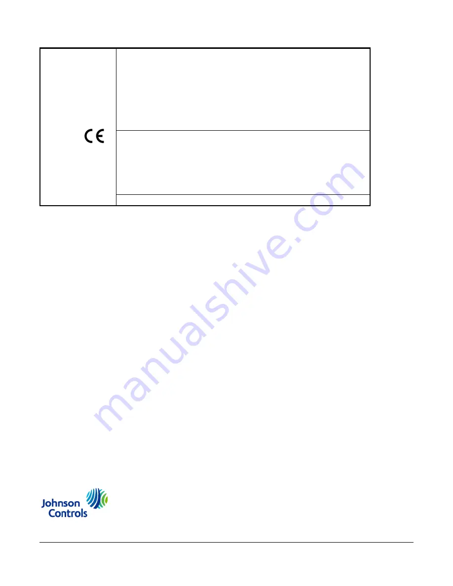 Johnson Controls M9310 Series Скачать руководство пользователя страница 34