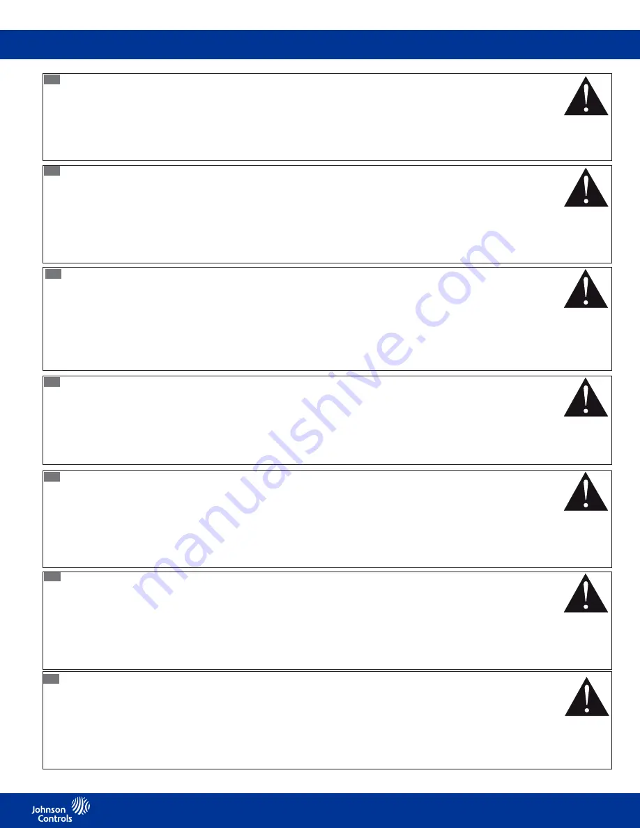 Johnson Controls M9320-AUA-4 Installation Manual Download Page 7