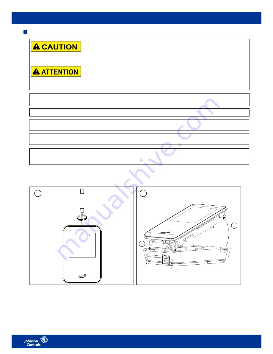 Johnson Controls NS Series Installation Instructions Manual Download Page 3