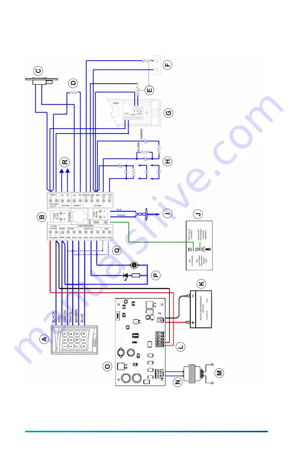 Johnson Controls Tyco KT-1 Скачать руководство пользователя страница 22