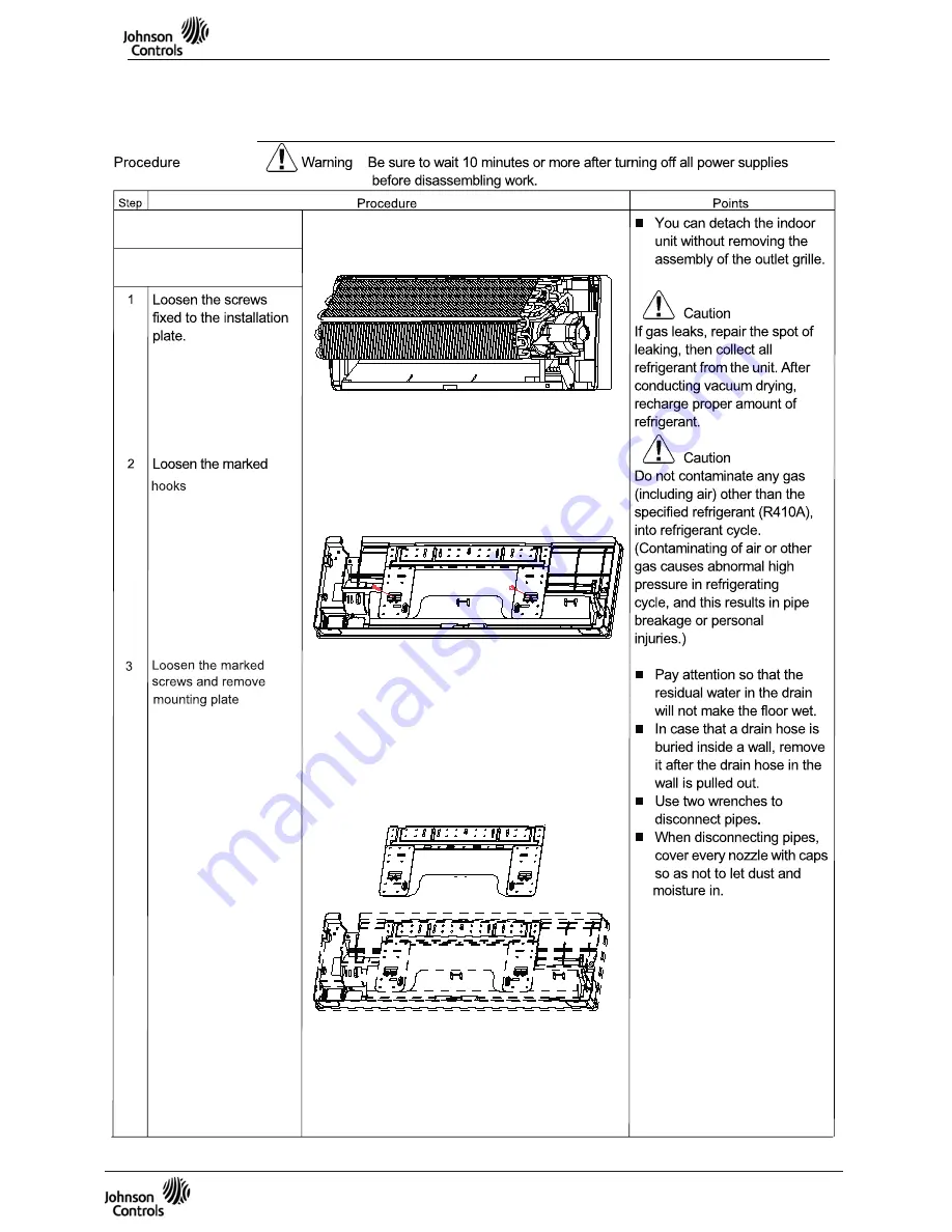 Johnson Controls YJHJXH018BARR-FX Service Manual Download Page 90