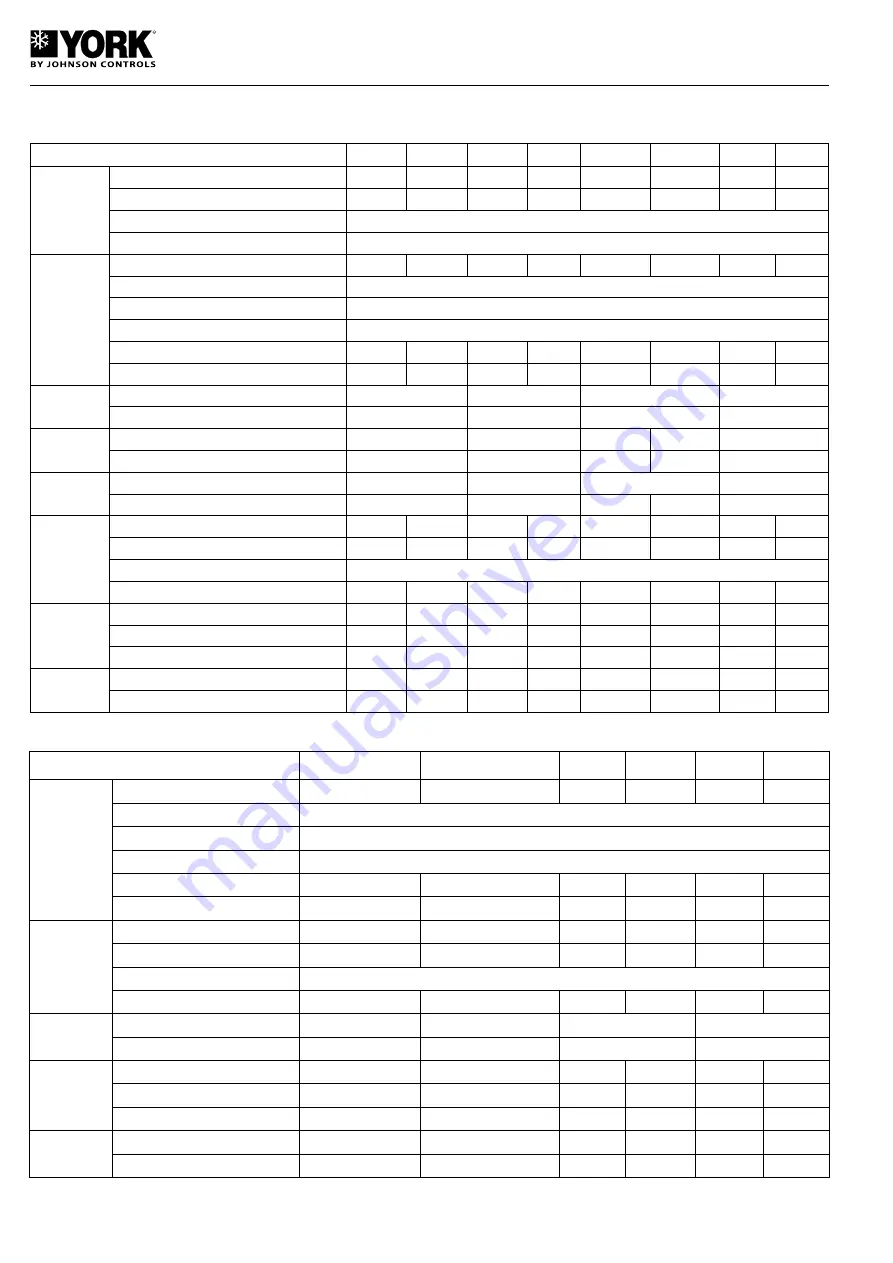 Johnson Controls York VCH 20A Technical Information Download Page 6