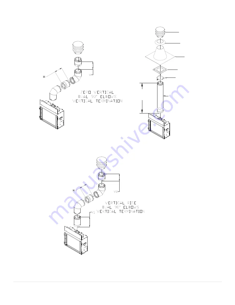 Johnson Gas Appliance FV34-PF2 Installation Instructions Manual Download Page 36