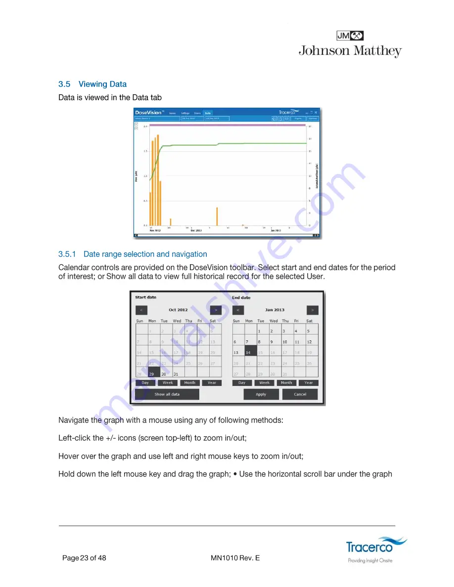 Johnson Matthey TRACERCO PED-IS User Manual Download Page 23