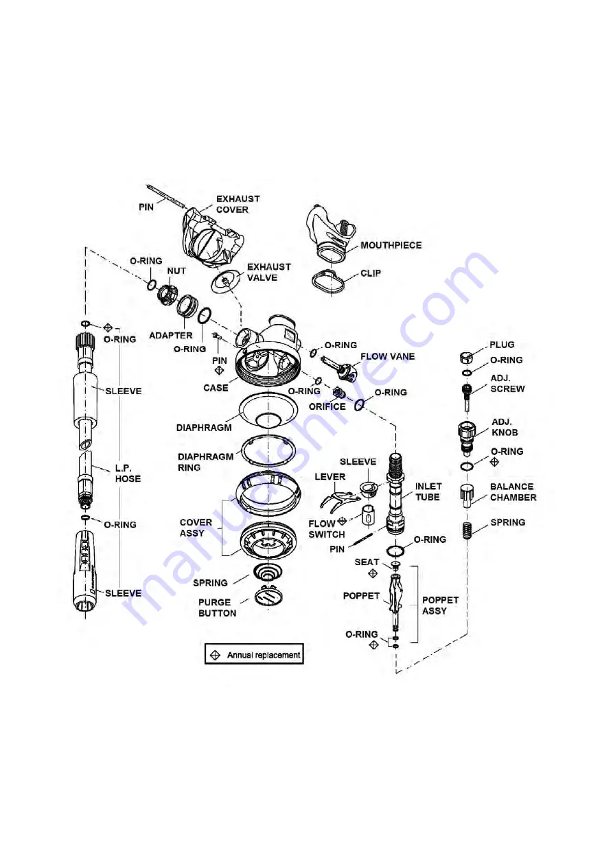 Johnson Outdoors SCUBAPRO G260 Maintenance Procedure Download Page 11