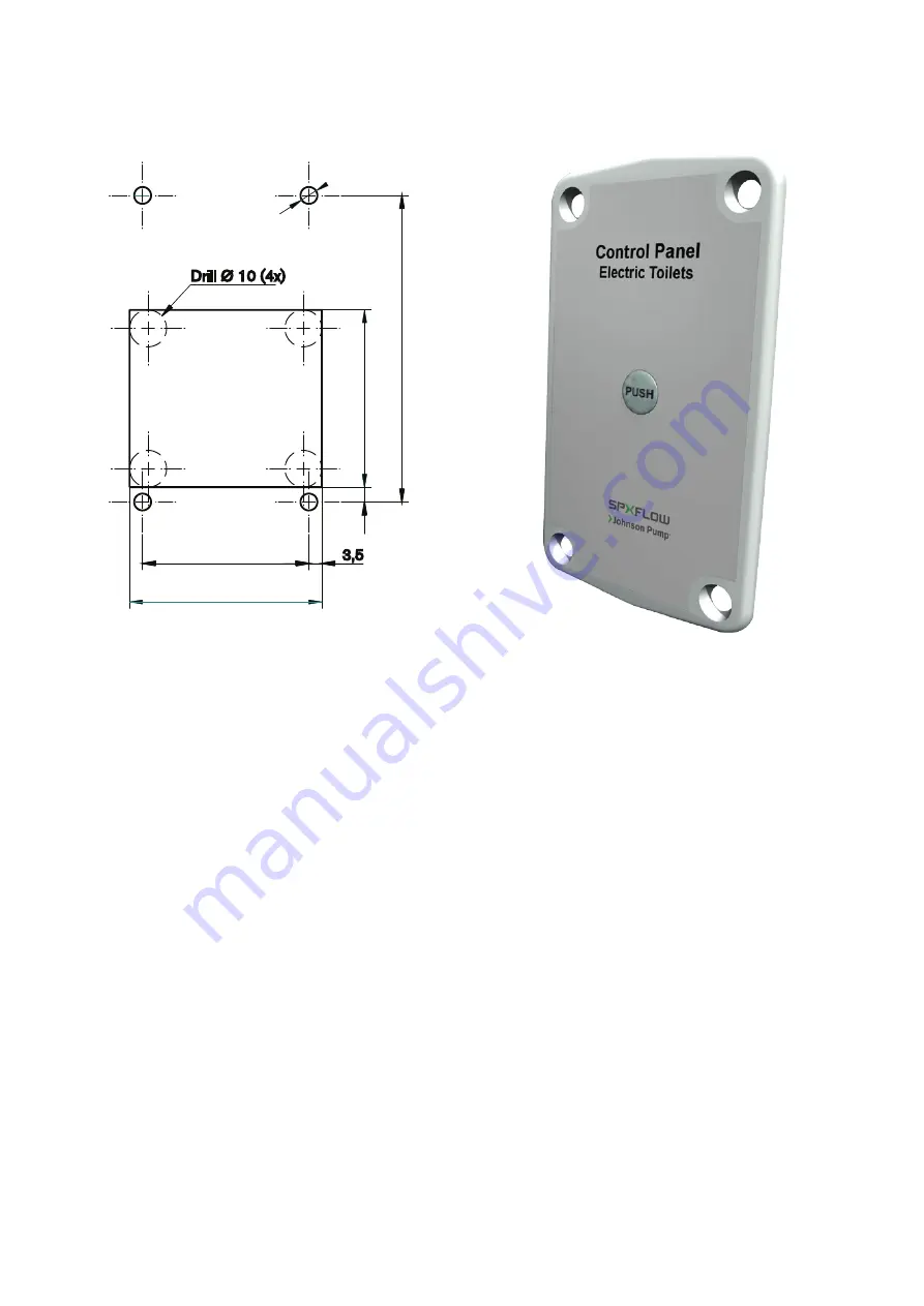 Johnson Pump SPXFLOW AquaT Standard Electric Comfort Instruction Manual Download Page 7